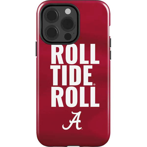 University of Alabama Roll Tide Roll iPhone 15 Pro Impact Case